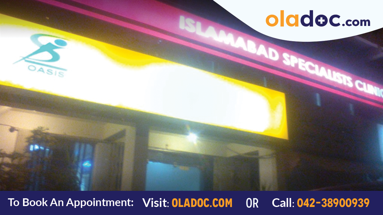 Front View Of Islamabad Specialist Clinic Islamabad